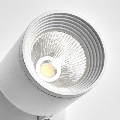 Светильник светодиодный 10W. 800Lm. 30 градусов, белый, наклоненный, AL517 185*70 mm 4000K