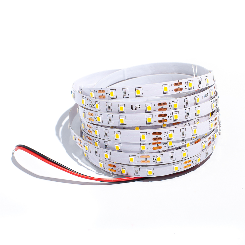 Светодиодная лента LEDS POWER 2835 60/м (12Вт/м) 12В 4000к 8мм 1200Лм (На Белой подложке)