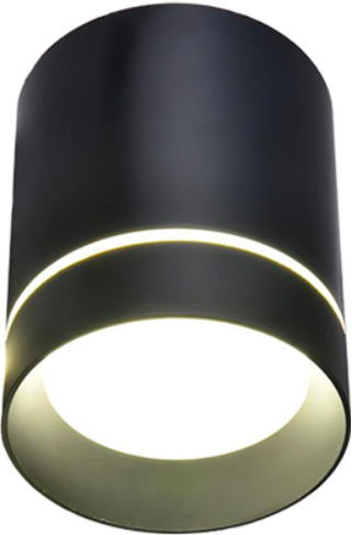 Светильник RT133, черный, BAUF, 9W, 4000К, 79*100mm