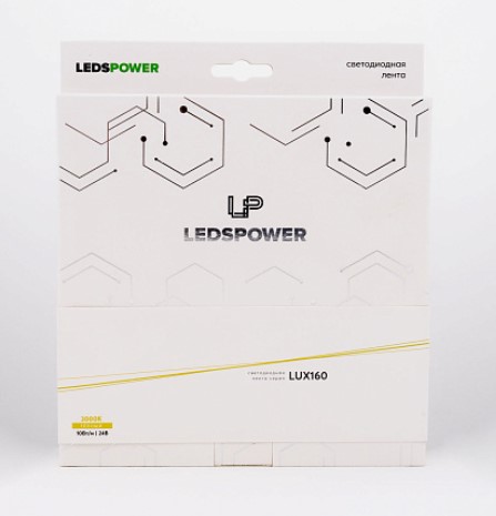 Светодиодная лента LEDS POWER 2835 224/м (max 20Вт/м) 24В CCT LUX