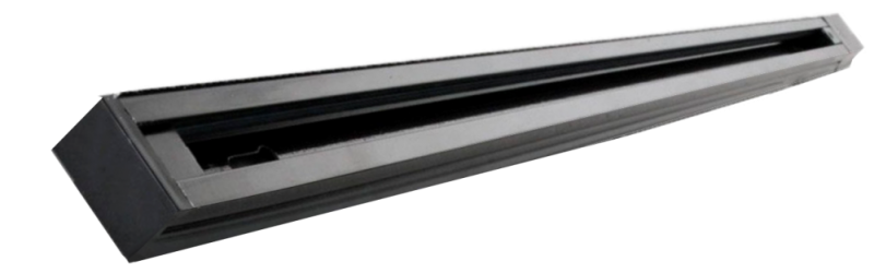 TRL-1-1-100-BK / Шинопровод электрический для светильников Однофазный шинопровод черный (1м.)