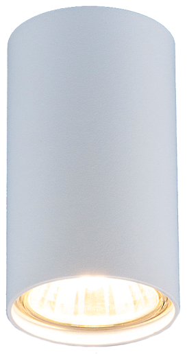 Electrostandart 1081 GU10 / Светильник накладной WH белый, 55*97мм