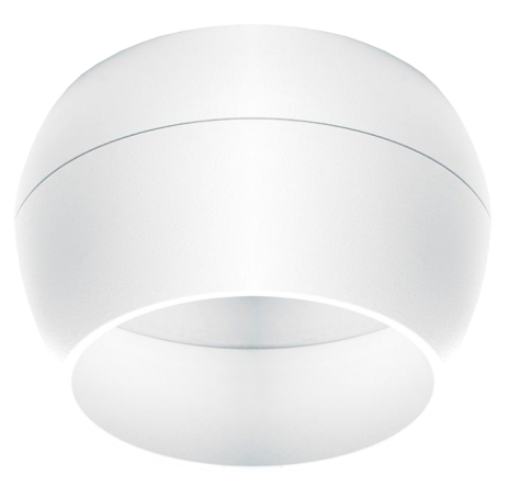 Светильник накладной, 12W, 220V, GX53, белый, HL355, 90*50.5mm