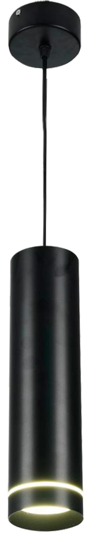 Светильник подвесной RT133 (С) Черный BAUF 12W 4000К 79*300mm