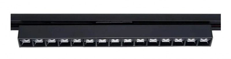 Вращаемый трековый светильник c линзой 20Вт 4000K черный RG-GD2007B Redigle 207*33.5*56