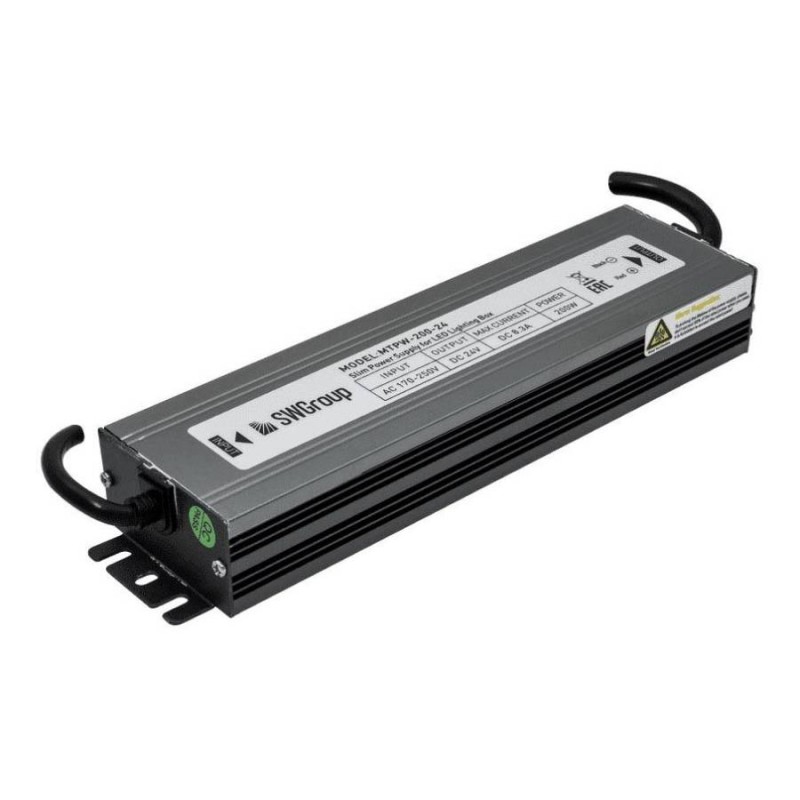 MINI Al Блок питания TPW, 200W Влагозащитный 24 V, MTPW-200-24
