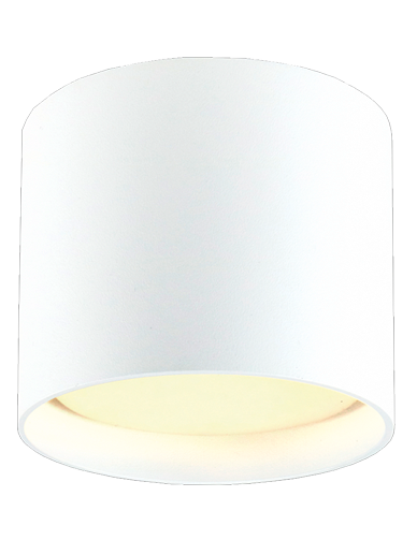 Светильник накладной под лампу GX53, ART SHOT белый, 83*70mm