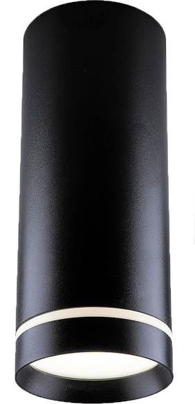 Светильник светодиодный 15W, 1200Lm, 120 градусов, черный, D80*H200 AL534 Большой
