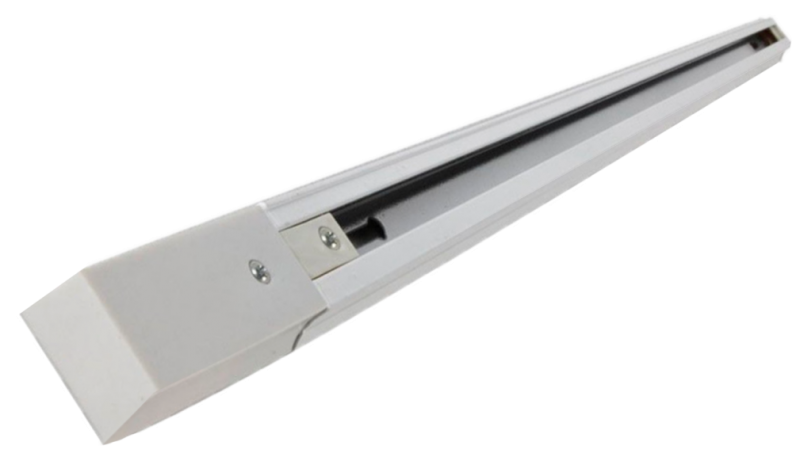 TRL-1-1-200-WH / Шинопровод электрический для светильников Однофазный шинопровод белый (2м.)