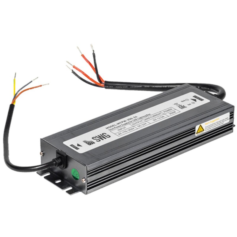 MINI Al Блок питания TPW, 350W Влагозащитный, 24V, MTPW-350-24