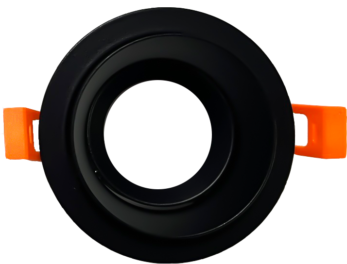 Светильник ED-T30-1Y 92*82 GU10 BLACK круг