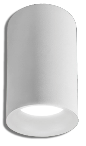Светильник накладной под лампу GU10 МR16 EKS Hold, белый 70*100